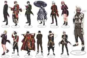 【未開封】百花百狼 黒雪 アクリル人形大小セット アクリルスタンド アクスタ 華Doll* アクリルスタンド NOTHING Ver. 櫻井 鬨: キャラグッズ